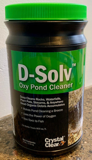 CrystalClear® D-Solv™ Oxy Pond Cleaner
