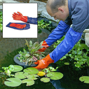 Arm Length Waterproof Pond Gloves