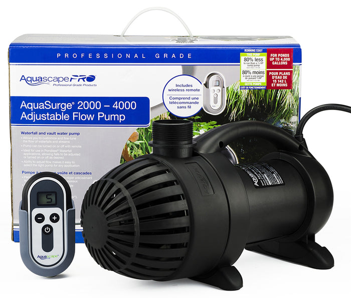 Aquascape AquaSurge® PRO 2000-4000 Adjustable Flow Pump (DISCONTINUED)