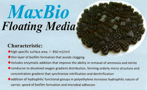 MaxBio MBBR (Moving Bed Biofilm Reactor) Filter Media